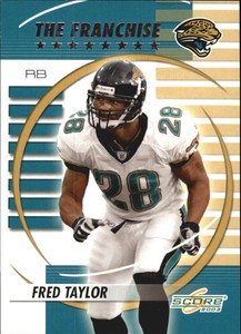 2003 Score Football The Franchise #TF15 Fred Taylor