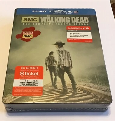 THE WALKING DEAD COLLECTOR SET STEELBOOK COMPLETE SEASON 4 - Image 1 of 2