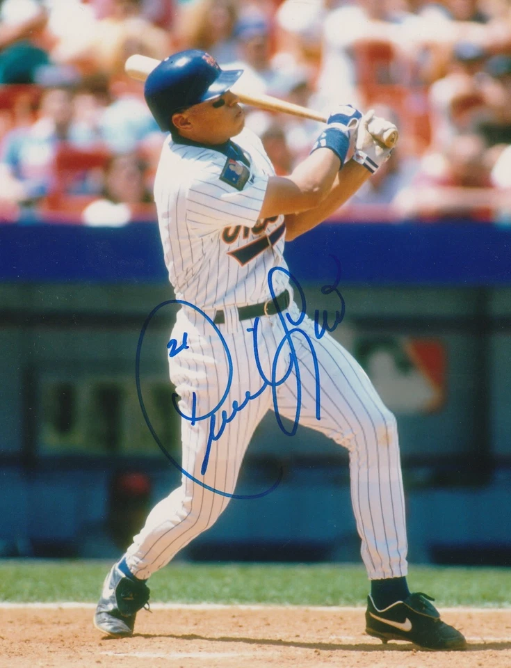DAVID SEGUI NEW YORK METS ACCIÓN FIRMADO 8x10 Foto 1 de 1
