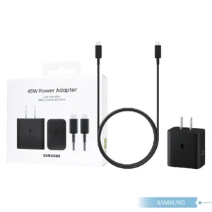 Original Samsung Official 45W PD Power Adapter with USB-C Cable (5A,1.8m)【T4511】 - Picture 1 of 17