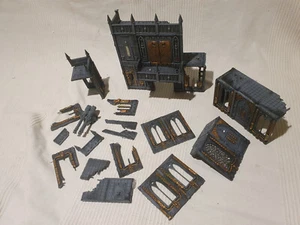 Warhammer 40k Imperial Sanctum Sector Imperalis Terreno Ruina Edificio + Extra - Imagen 1 de 7