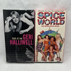 Geri Halliwell “Look At Me” 1999 VHS + Spice World VHS Lot Tested - Bild 1 von 21