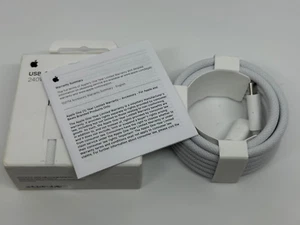 Apple Câble USB-C Charge Tissé 240W 2 m 2 m. Boîte ouverte OEM MYQT3AM/A A2794 - Photo 1 sur 11