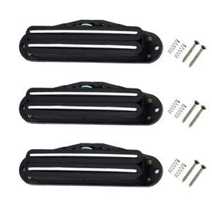 for Strat SSS Electric Guitar Hot Rail Pickups Humbucker Magnet Ceramic Set of 3 - Picture 1 of 8
