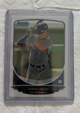 AARON JUDGE 1st 2013 Bowman Chrome Draft Picks FULL SIZE Rookie Card RC