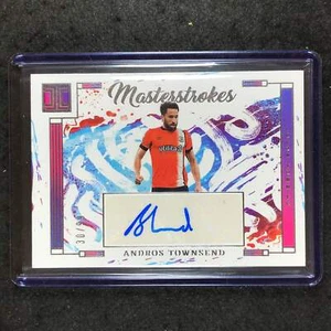 2023-24 Impeccable Soccer ANDROS TOWNSEND Masterstrokes Auto 30/99 - Picture 1 of 1