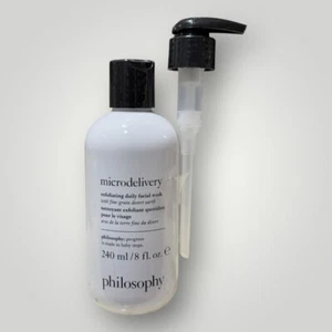 The Microdelivery Exfoliating Daily Facial Wash by Philosophy- 8 oz/ 240 mL+Pump - Picture 1 of 2