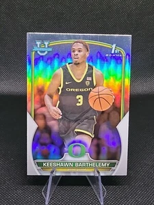 Keeshawn Barthelemy 2022-23 Bowman University rifrattore cromato #17 Oregon   - Foto 1 di 2