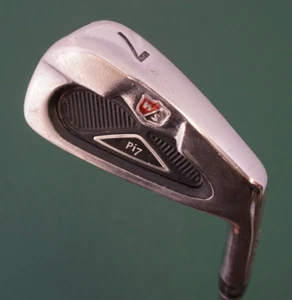 Wilson Staff Pi7 7 Iron Stiff Steel Shaft Golf Pride Grip - Picture 1 of 4