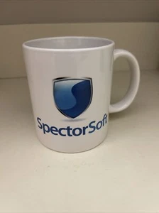 SPECTORSOFT PC Computer Software Coffee Mug 12 oz Cup White Geek Tech - Picture 1 of 3