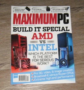 Maximum PC Computer magazine July 2017 Build It Special AMD vs INTEL - Picture 1 of 1