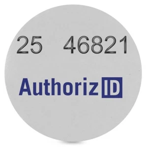 200 RFID Proximity Adhesive Tags 26 Bit Wiegand H10301 Keyless 125 kHz--White - Picture 1 of 3