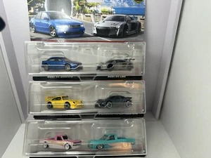 Hot Wheels 1:64  3x HBL96  Car Culture, Nissan, Porsche,Audi - Bild 1 von 4