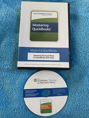 Intuit Training Mastering Excel And Word For QuickBooks 2015 Users DVD - Image 1 of 3
