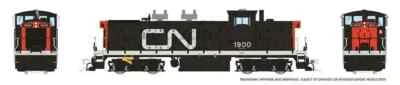 Rapido HO 10568 GMD-1 (DCC ESU LokSound):  - Black- Canadian National #1900 NIB - Image 1 of 2