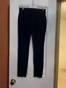 Justice Size 14 Blue Jean Jeggings Back Pockets Faux Front Pockets EUC - Picture 1 of 2