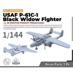 Yao's Studio LYR144233 1/144 Military Model Kit USAF P-61C-1 Black Widow Fighter - Picture 1 of 4