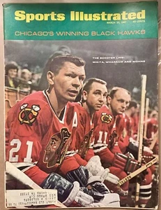 1967 - Sports Illustrated Magazine - Stan Mikita - Chicago Black Hawks - NHL - Picture 1 of 3