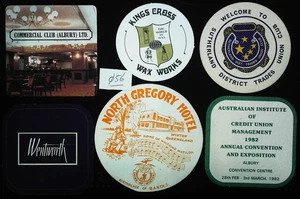 6 x Vintage drink coasters circa 1970s. Various themes (056) - Picture 1 of 1