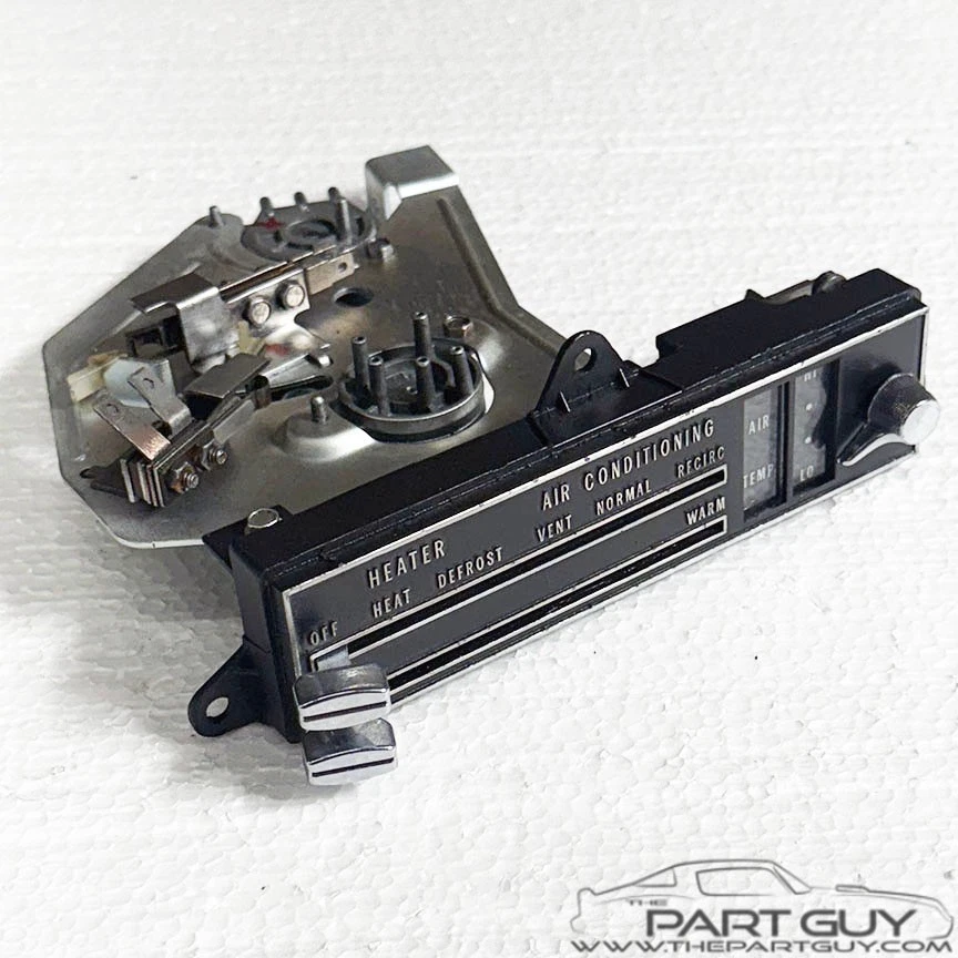 Control de calefacción de aire acondicionado RBLT 69 OLDS CUTLASS Oldsmobile aire acondicionado temperatura 442 1969 Foto 1 de 4