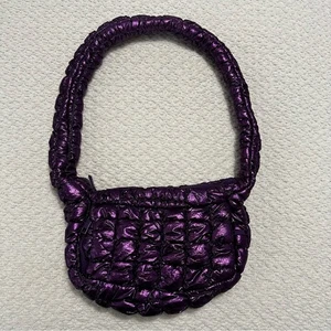 Urban Outfitters Silence + Noise Max Pucker Quilted Crossbody Purple Tasche Neu ohne Etikett - Bild 1 von 10