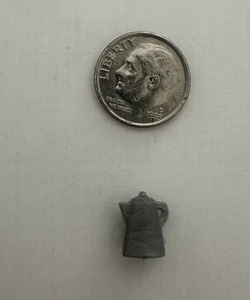 Marx La Batalla del Azul y Gris/Caballería Sprue Accesorio Cafetera Plateada - Imagen 1 de 1