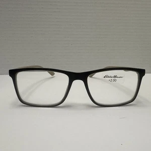 Occhiali da lettura di design Eddie Bauer lettori +2,00 nero/abbronzato - Foto 1 di 12