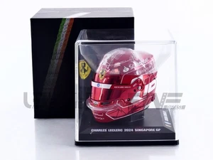 LOOKSMART 1/5 - CASQUE CHARLES LECLERC - SINGAPORE GP 2024 LSHEL006 - Picture 1 of 1