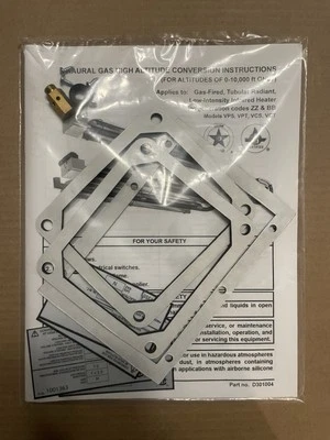 REZNOR 1001374 LP Conversion/High Altitude Kit VC/VP150 Foto 1 de 4