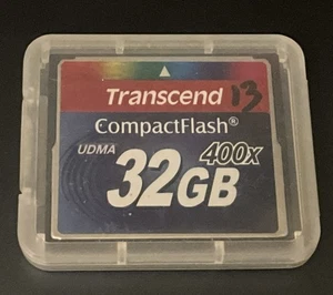 Flash compacto Transcend UDMA 400x 32 GB - Imagen 1 de 1
