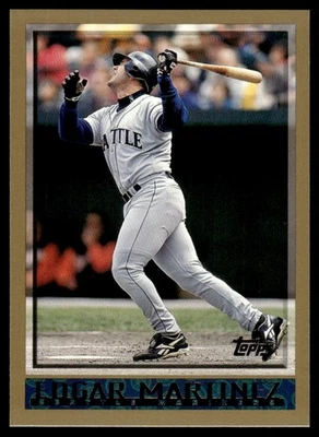 1998 Topps Edgar Martinez Seattle Mariners #297 - Image 1 of 2