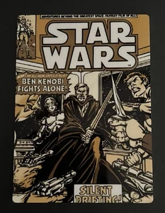 2024 Topps Star Wars Masterworks Gold Metal Comic Cover TRUE 1/1 Comic #24! - Picture 1 of 2