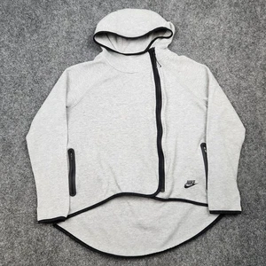 Nike Tech Fleece Hoodie Damen Medium Asymmetrical Zip Jacke Sweatshirt - Bild 1 von 11