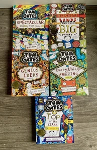 Tom Gates - Liz Pichon X 5 Books Good Condition See Pics For Titles - Picture 1 of 6