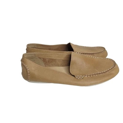 Zapato Mocasín Informal Sperry Top Sider Cuero Tostado Damas Sin Cordones Talla 8M STS83015 Foto 1 de 4