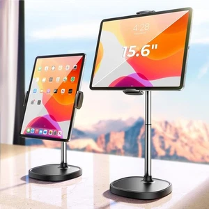 Height Adjustable Tablet Stand for Desk, Tablet Holder 360° Rotation: Desktop Ta - Picture 1 of 8