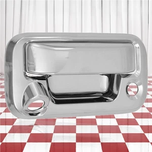2-Piece Chrome Tailgate Handle Cover fits 2008-2016 Ford Superduty - Foto 1 di 2