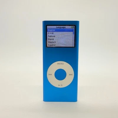 Apple iPod Nano 2nd Generation Blue 4GB MP3 A1199 MA426LL/A - Tested - Image 1 of 4