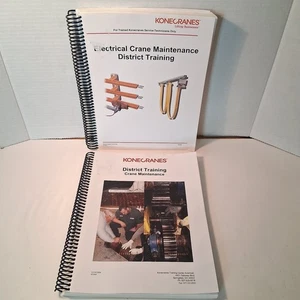 Konecranes Kranwartung Schulung Service Techniker Technik Handbuch Bücher 2008 - Bild 1 von 13