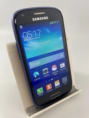 Samsung Galaxy S3 Mini Blue Vodafone Network 8GB 4.0" 5MP Android Smartphone - Image 1 of 4