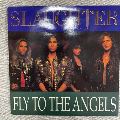 Slaughter Fly To The Angels- Up All Night CHS 3634  Vinyl, 7", 45 rpm, record - Image 1 of 4