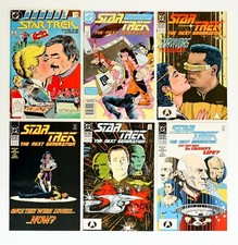 Star Trek (The Next Generation #3)1988 (#5,6,7,9)1989,Star Trek Ann.#3 (1984 DC)