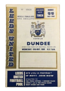 LEEDS UNITED V DUNDEE - FAIRS CUP SEMI-FINAL 2ND LEG - 15/5/1968 - Picture 1 of 1
