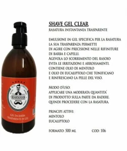 Gel per la rasatura della Barba 500ml - Alti Livelli - - Picture 1 of 1
