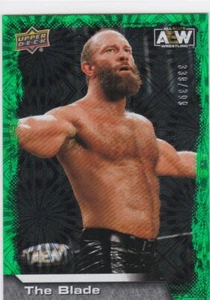 2022 Upper Deck AEW All Elite Wrestling Green Pyro #19 THE BLADE #339/399 - Picture 1 of 1