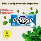 Mint Wrigley Eclipse Peppermint Sugarfree Candy Tin Freshner Breath Sweets NEW