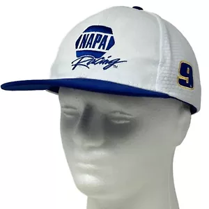 Mütze Kappe NASCAR NAPA Racing Chase Elliott weiß Motorsport Strapback 6 Panel - Bild 1 von 8