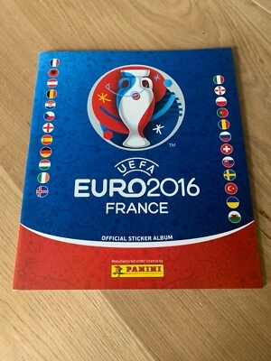 PANINI  EURO 2016 FRANCE -  EMPTY FOOTBALL STICKER ALBUM  -  UK EDITION - Image 1 of 4