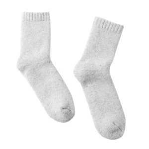 Men's Winter Extra Thick Thermal Socks Fashion Winter Boot Socks (Grey) - Picture 1 of 3