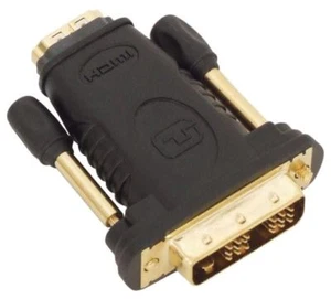 Electrovision Adattatore da presa HDMI a spina DVID placcato oro - Foto 1 di 2